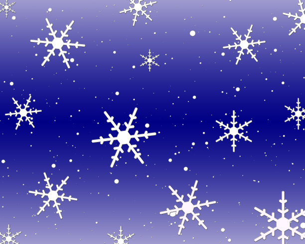 软背景与雪花图片下载