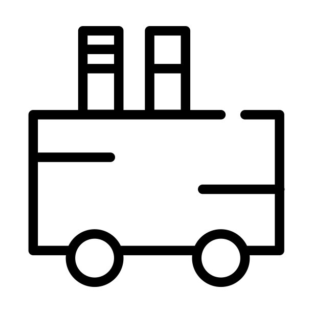 晚餐车细线图标。市场，饮线性图标从基本酒店设置概念孤立轮廓标志。矢量插图符号元素的网页设计和应用程序。图片下载