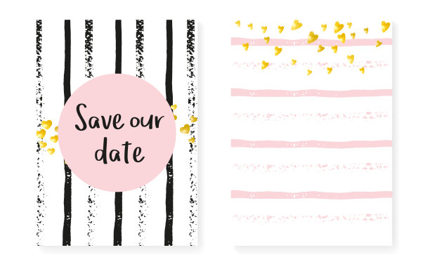 金箔横幅。女性的“星尘”。条纹图片下载