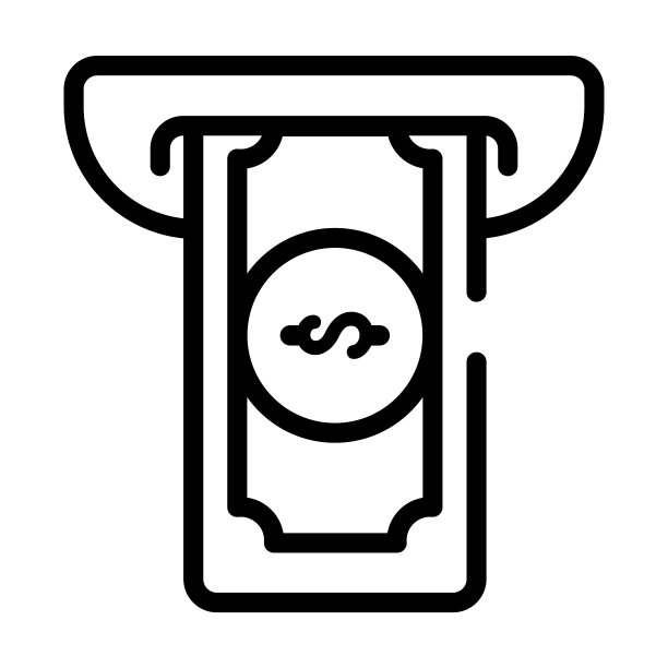 撤销细线图标。银行、货币的线性图标来自于加密货币经济和金融概念孤立的轮廓符号。矢量插图符号元素的网页设计和应用程序。图片下载