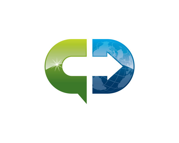 首字母C D的字母组合字谜与全球地图和箭头聊天目的地图片下载