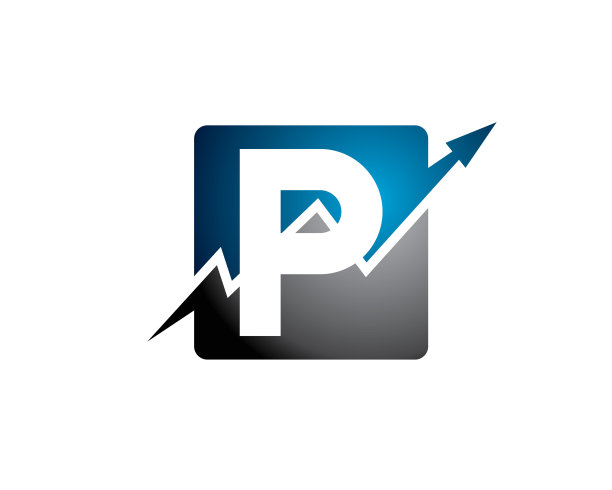 字母P的升序箭头图图片下载