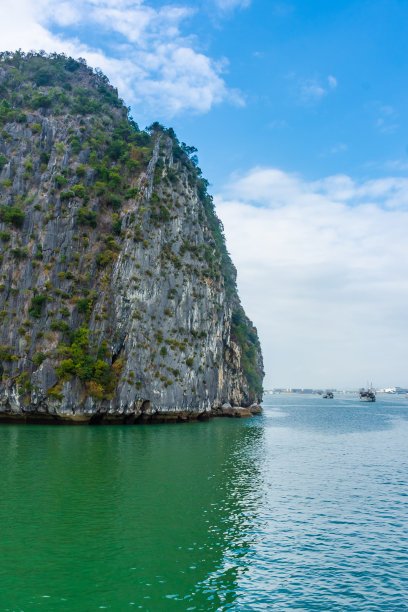 越南下龙湾的风景图片下载