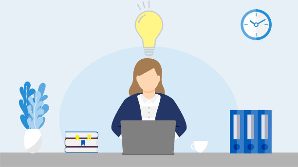 办公室平的女人图片下载