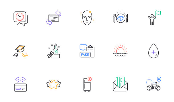 创新油血清和冰箱生产线图标图片下载