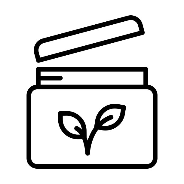 脚霜图标从美容收藏。细线脚霜，奶油，护理轮廓图标孤立在白色背景。线矢量脚霜符号，符号为网络和移动。图片下载