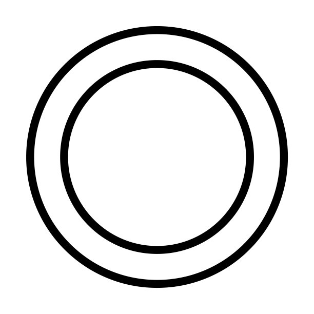 来自业务集合的完整圆圈图标。细线性全圆，圆，完整轮廓图标孤立在白色背景。线矢量圆符号，网络和移动符号。图片下载