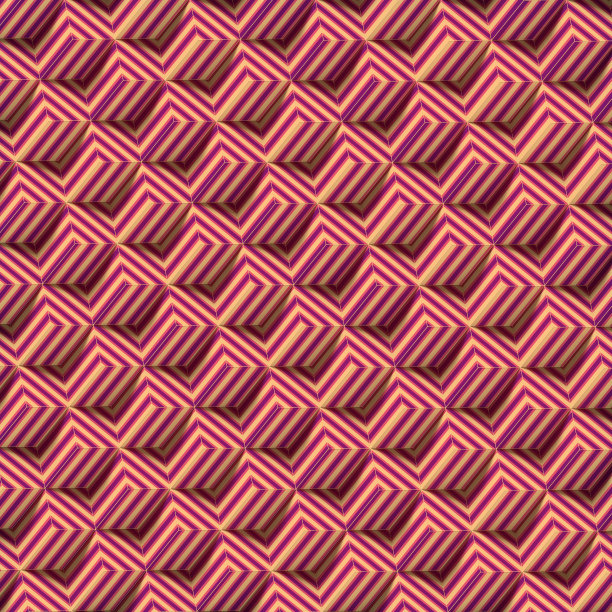 一组带有彩色条纹纹理的矩形。抽象三维渲染数字插画背景图片下载