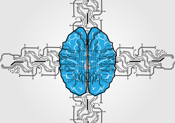 摘要有脑矢量电路技术概念背景，说明脑矢量设计图片下载