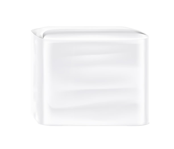 站袋与处理模型。矢量插图孤立在白色背景上。图片下载