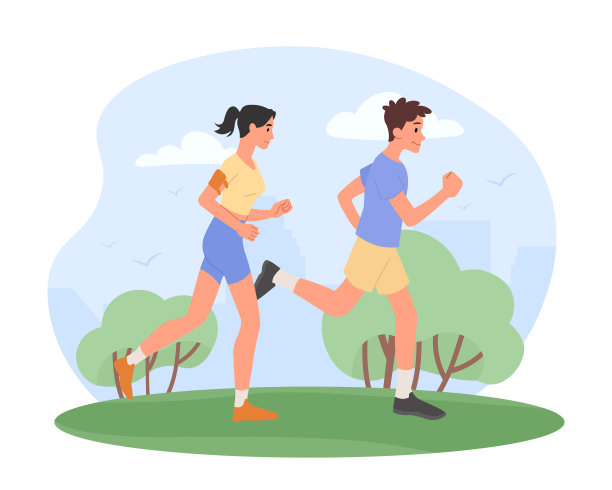 年轻人跑图片下载