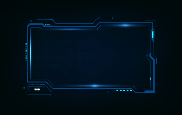 摘要hud UI GUI未来未来屏幕系统的虚拟设计图片下载