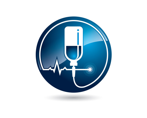 输液医用光泽徽章图片下载