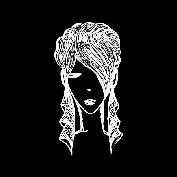 面对艺术画图片下载