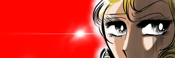 插图一个美丽的女人的脸在一个70年代的少女漫画的背叛愤怒。图片下载