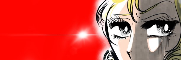 插图一个美丽的女人的脸在一个70年代的少女漫画的背叛愤怒。图片下载