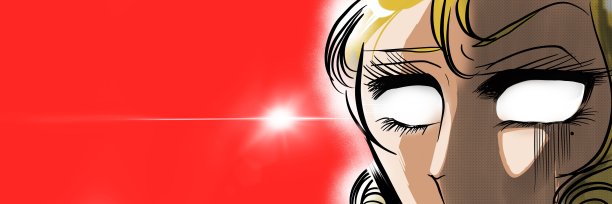 插图一个美丽的女人的脸在一个70年代的少女漫画的背叛愤怒。图片下载