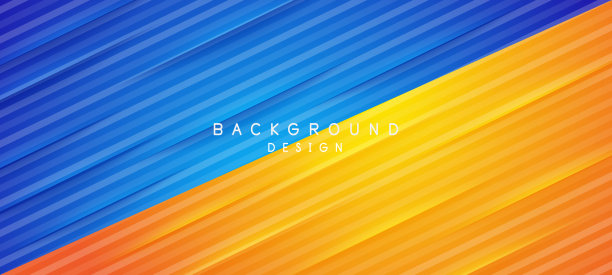 抽象蓝黄渐变剪纸几何背景。现代未来主义背景。可以用于登陆页，书籍封面，小册子，传单，杂志，任何品牌，横幅，标题，演示，和墙纸背景图片下载