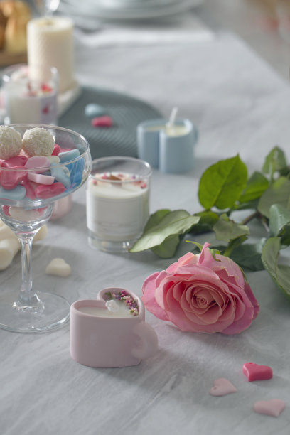 Peony-shaped粉色玫瑰图片下载