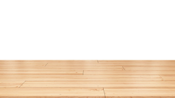 木制空桌子平台上的白色背景图片下载