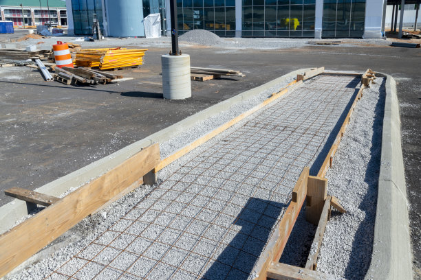 工业建筑工地混凝土浇筑模具图片下载