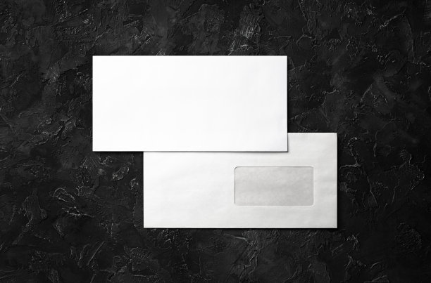 两个纸信封图片下载