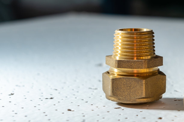 白色纹理背景的水管配件图片下载