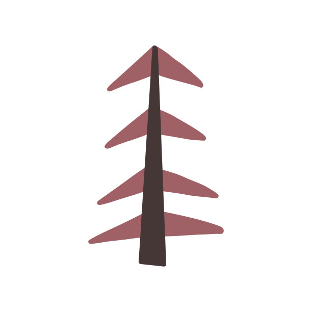 圣诞树上有锋利的针叶图片下载