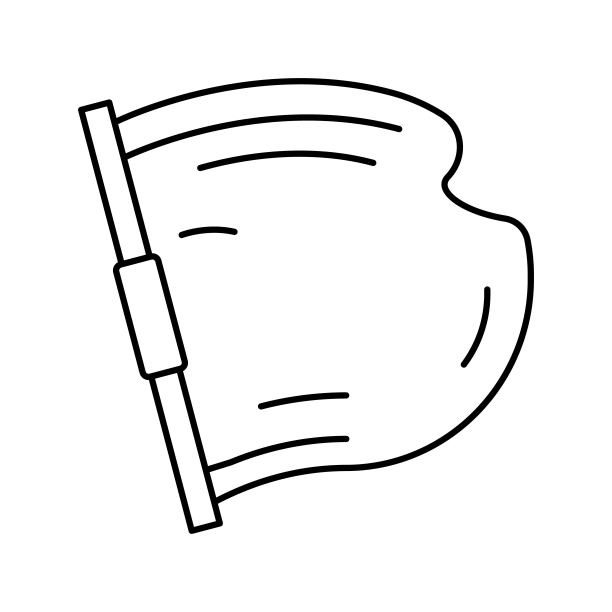 混凝土建筑材料线图标矢量插图图片下载