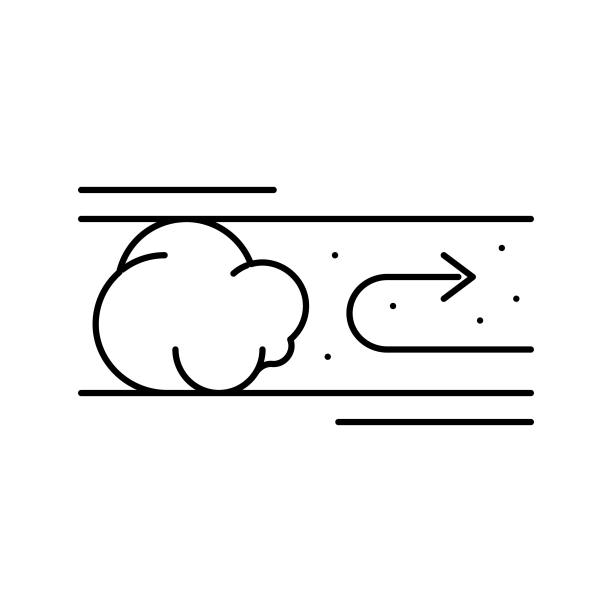 血管闭塞线图标矢量插图图片下载