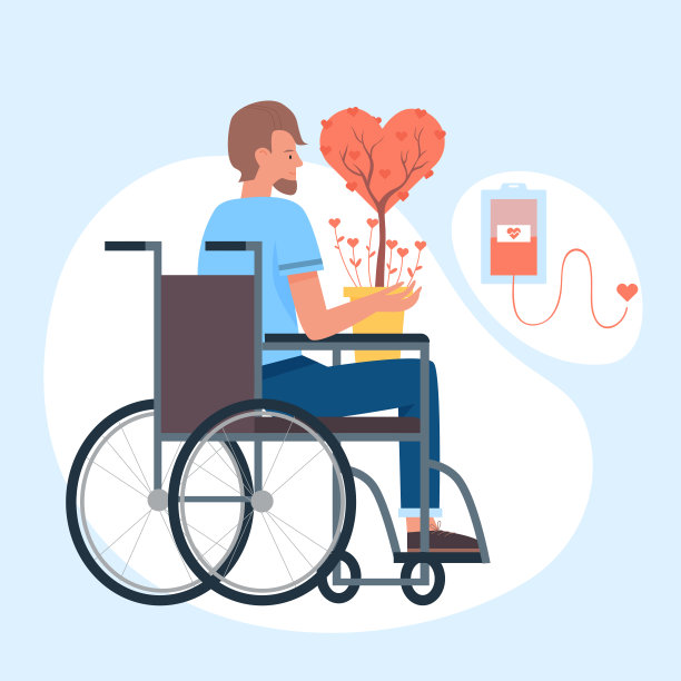 支持并开展对残障人士的慈善活动图片下载