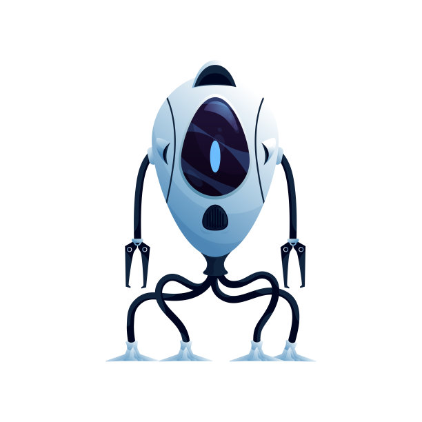 机器人吸吮，灵活的腿和手臂与抓取图片下载