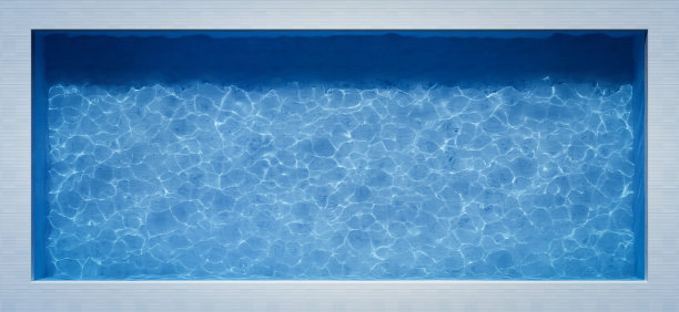 游泳池焦散涟漪和流动与波浪背景图片下载
