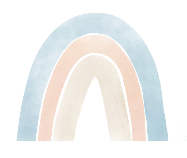 水彩彩虹图片下载