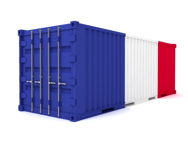 法国货物集装箱进出口运输图片下载