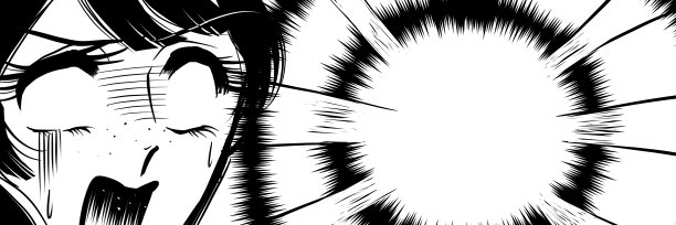 插图一个美丽的黑发和苍白的脸女孩谁觉得害怕70年代的少女漫画图片下载