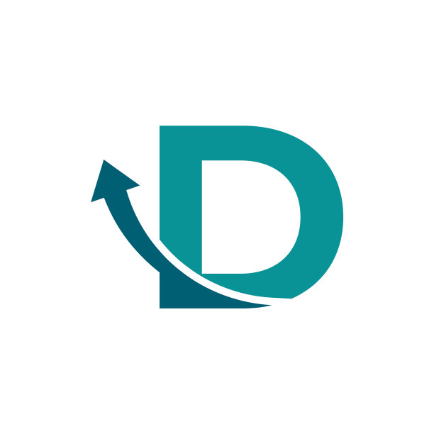 首字母d向上箭头标志符号为好图片下载