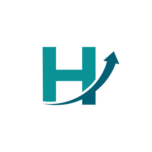 首字母h向上箭头标志符号为好图片下载
