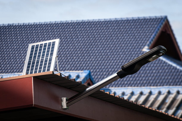 环保的太阳能灯图片下载