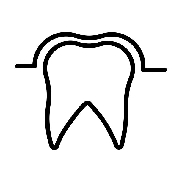 牙医用密封剂图标。在白色背景上隔离的细线性密封剂、密封剂、胶水轮廓图标。用于网络和移动的线性矢量密封剂标志、符号。图片下载