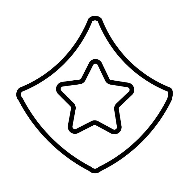 来自沙漠集合的长官图标。薄线性长官，业务，简单的轮廓图标孤立在白色背景。线矢量级联符号，网络和移动符号。图片下载