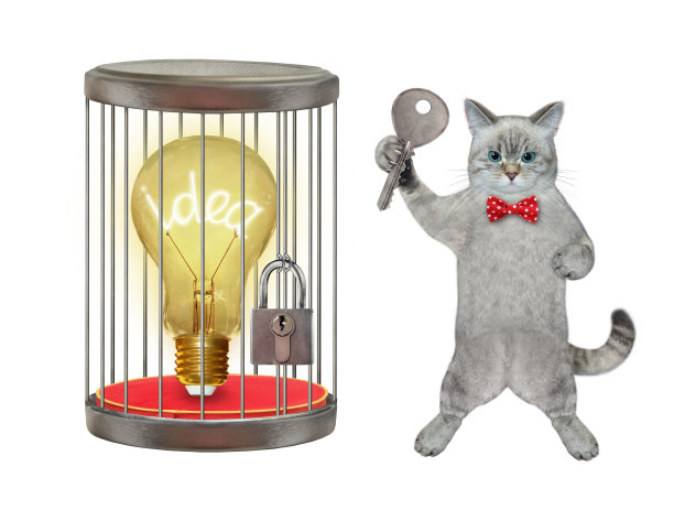 猫灰用灯泡打开笼子图片下载