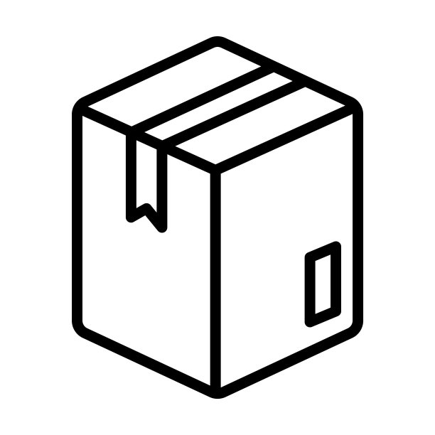 从送货和物流收集的盒子图标。薄线性框，服务，包轮廓图标孤立在白色背景上。线向量框符号，网络和移动符号。图片下载