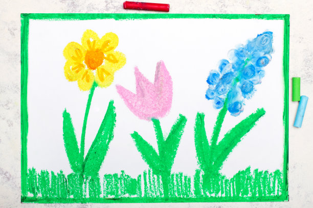 七彩画卷:春天的草甸，姹紫嫣红图片下载