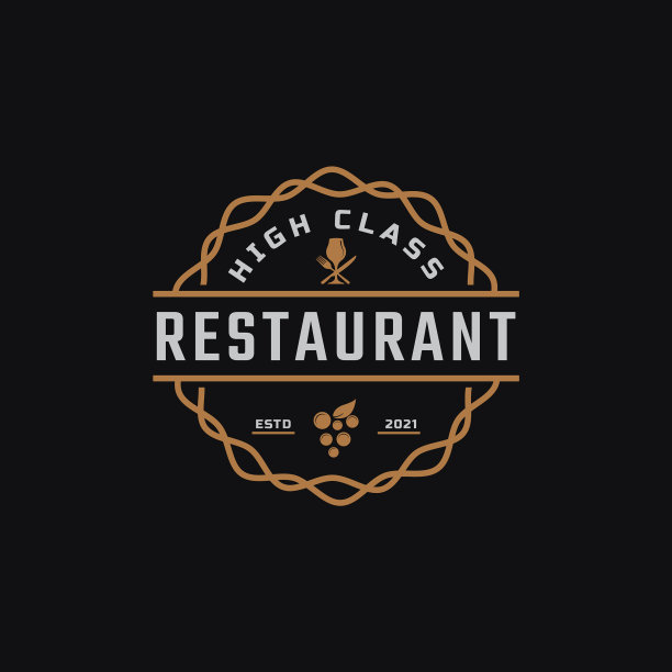 经典的复古复古标签徽章的豪华葡萄酒图片下载