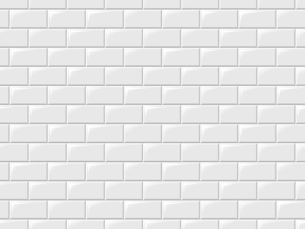 装饰的白色瓷砖图片下载