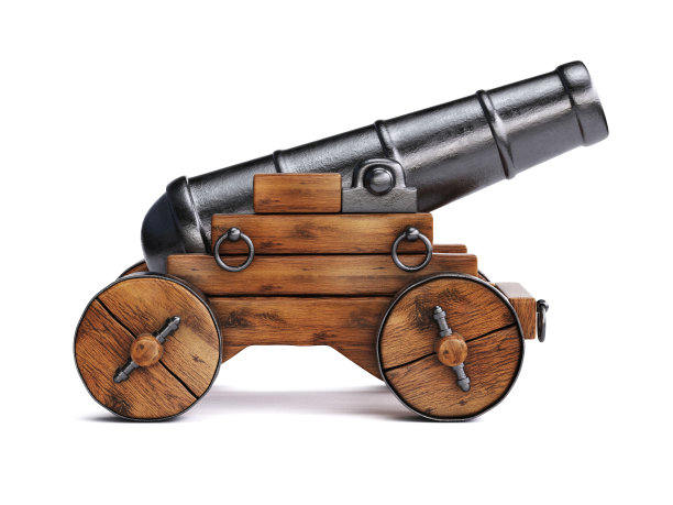 旧佳能侧视图孤立在白色背景3d渲染图片下载