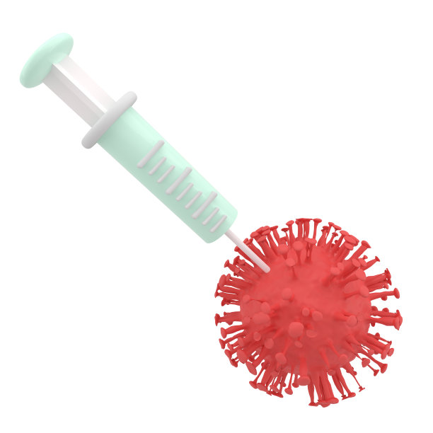 卡通3d注射器特写白色背景。3 d渲染。图片下载