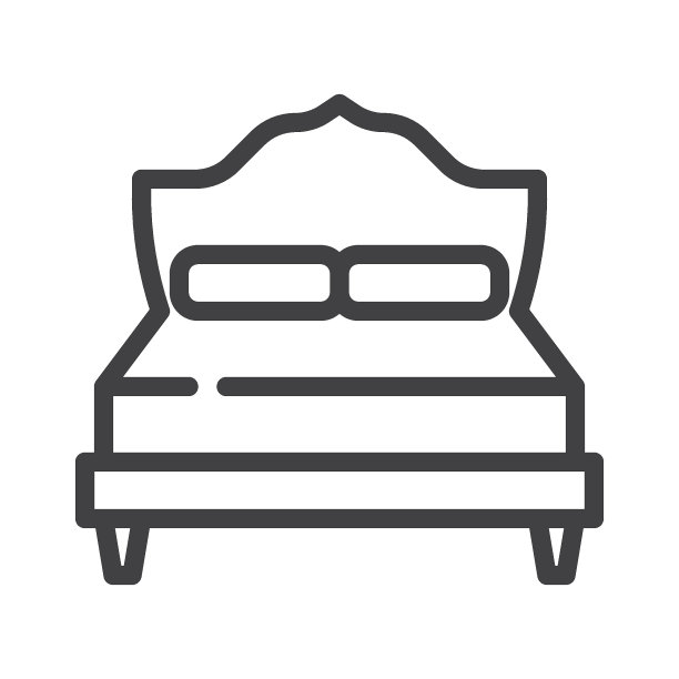 特大号床线图标图片下载