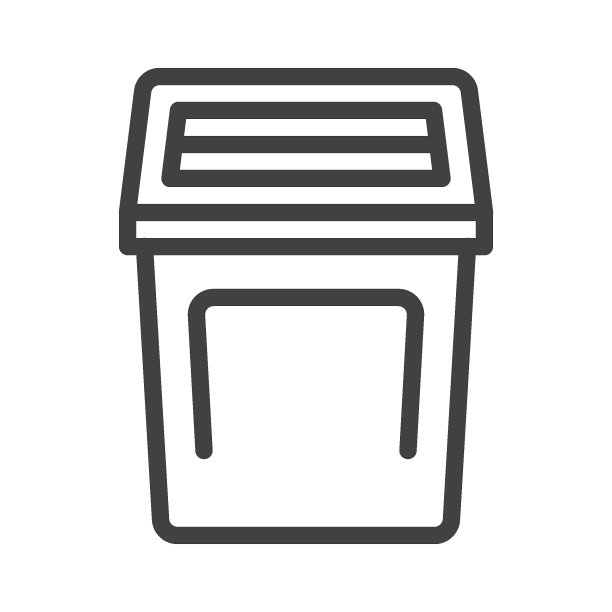 回收箱线性图标图片下载